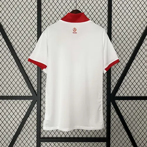 2024 Polen Heim Fußballtrikot AAA fan-gradät — view 2