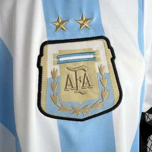2014 Retro Argentina National Team Home Jersey  — view 4