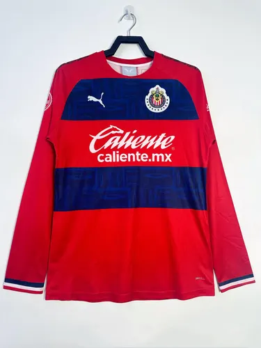 2019-2000 Retro Manga Larga Chivas Equipación Local Camiseta de Fútbol  — view 1