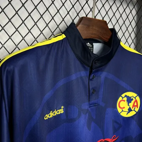 1998/1999 رجعي Club América قميص أبيض Corteiz جودة تايلاندية — view 4