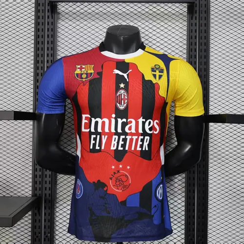 2025/2026 Player Version AC Milan Ibrahimović Commemorative Edition Football Jersey 
