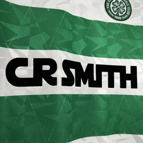 1989/1991 Retro Celtic Heim Fußballtrikot  — view 6