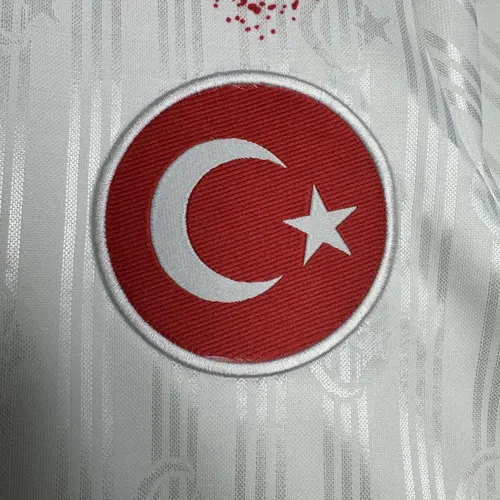 1996 Retro Türkiye Selección Nacional Visitante Camiseta de Fútbol  — view 5
