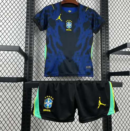 2026 Brazil Away Football Shirt  Kids Size — view 3