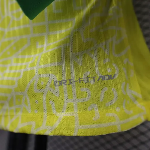 2024 Player Version Long Sleeve Brazil Home Football Shirt  — view 9