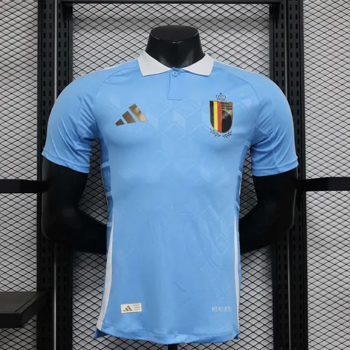 2024 Spielerversion Belgien Nationalmannschaft Auswärts Fußballtrikot  
