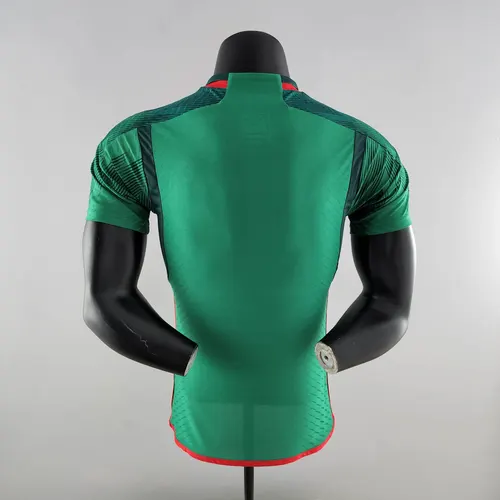 2022 FIFA Weltmeisterschaft Spielerversion Mexiko Heim Fußballtrikot — view 2