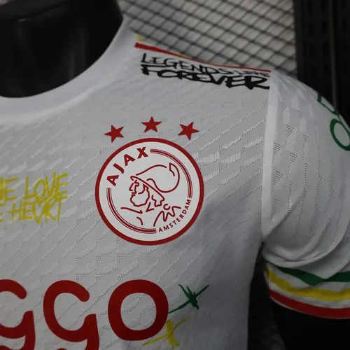 2025/2026 Camiseta de Ajax Doodle Plate Versión Jugador Calidad Thai — view 5
