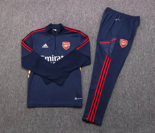 Conjunto de Treino Arsenal Half-Pull Azul Real 2022/2023  — view 7