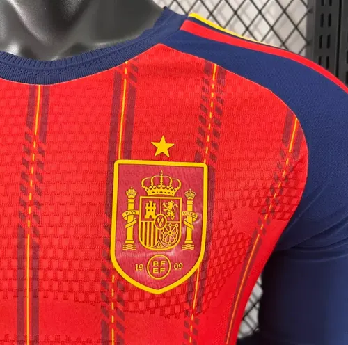 2026 Langarm Spielerversion Spanien Heimtrikot  — view 6