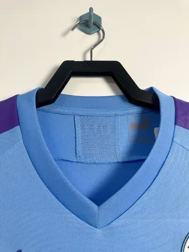 Camisa de Futebol Retro Manchester City Home 2019-2020 Qualidade Tailândia — view 3
