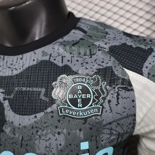 قميص Bayer Leverkusen الثالث خارج الأرض إصدار لاعب موسم 2024/2025 جودة تايلاندية — view 5