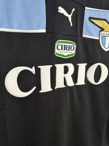 1998/1999 Retro Long Sleeve Lazio Away Soccer Jersey  — view 4