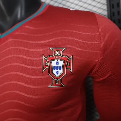 2026 Player Version Long Sleeve Portugal Home Football Shirt  — view 5