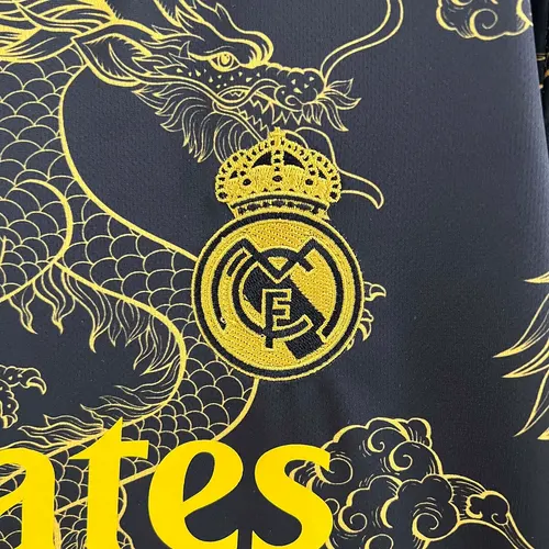 2023/2024 Real Madrid Sonderedition Golddrache Fußballtrikot  — view 6