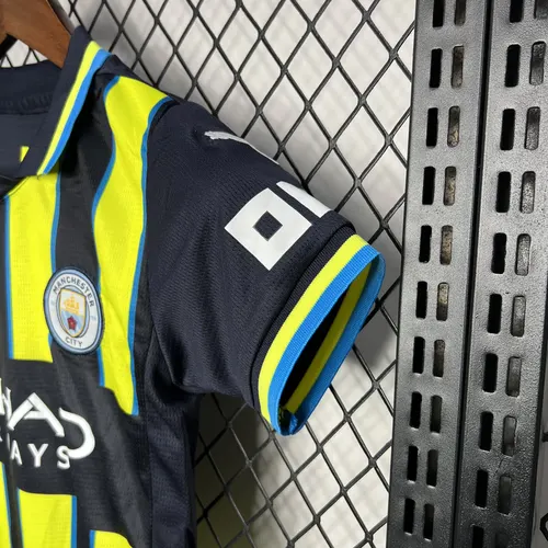 2024/2025 Manchester City Away Football Shirt  Kids Size — view 6