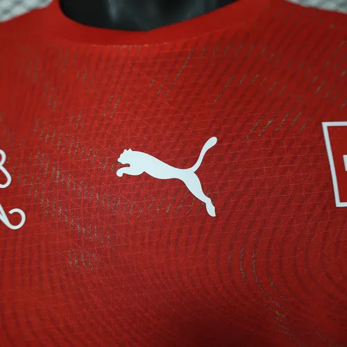 2026 Player Version Schweiz Heim-Fußballtrikot AAA Fan-Qualität — view 4
