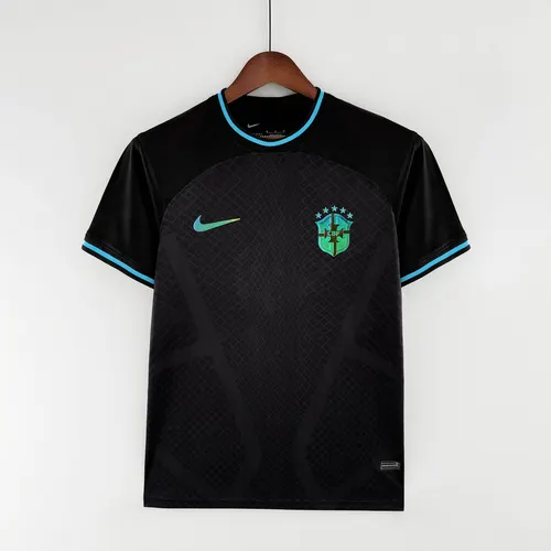 2022 Brasilien Konzept Edition Trikot Schwarz — view 1