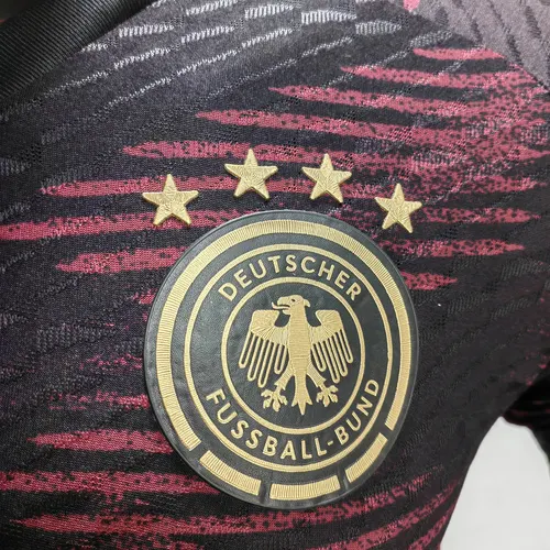 2022 FIFA World Cup Player Version Germany Away Soccer Jersey — view 5