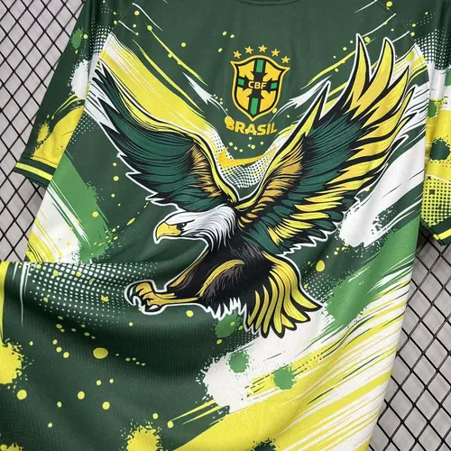 2024 Brasilien Special Eagle Fußballtrikot AAA Fan-Qualität — view 3