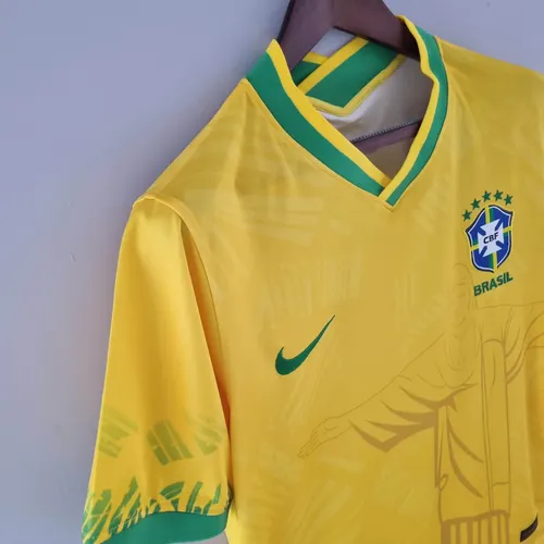 2022 قميص البرازيل الكلاسيكي الأصفر لكرة القدم — view 6