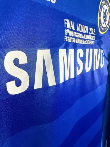 Maillot de football domicile manches longues rétro Chelsea 2011/2012  — view 5