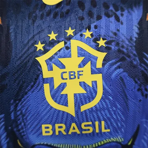 Camisa de Futebol Edição Especial Leopardo Versão Jogador 2024/2025 Brasil  — view 6