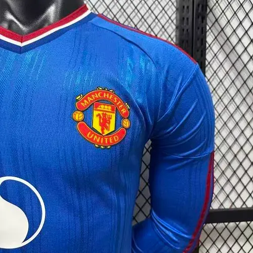 Maillot Extérieur Football Manches Longues Version Joueur 2026/2027 Manchester United   — view 7
