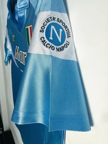 1990-1991 Retro Napoli Home Soccer Jersey  — view 7