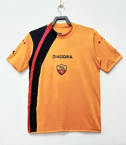 2005-2006 Retro Roma Home Soccer Jersey 