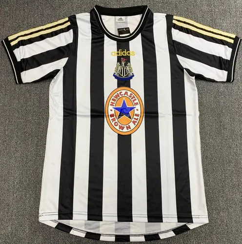 Maillot de football domicile rétro Newcastle United 1997-1999 