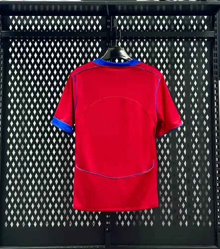 2025/2026 Camisa de Futebol Visitante Vermelha do Paris Saint-Germain  — view 2