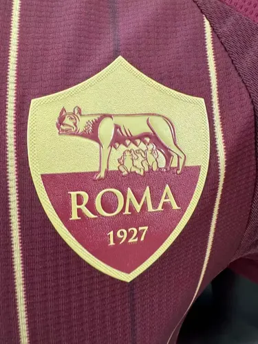 2024/2025 Player Version Roma Home Soccer Jersey  — view 6