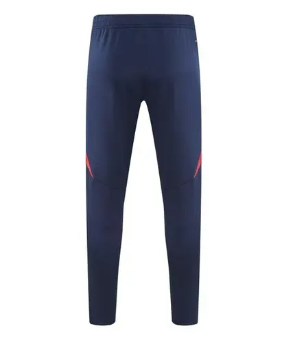 Ensemble d'Entraînement Half-Pull Manchester United 2024/2025 Bleu Royal Col Rouge  — view 6