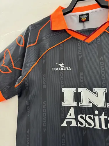 1999/2000 Retro Roma Auswärts Trikot  — view 4