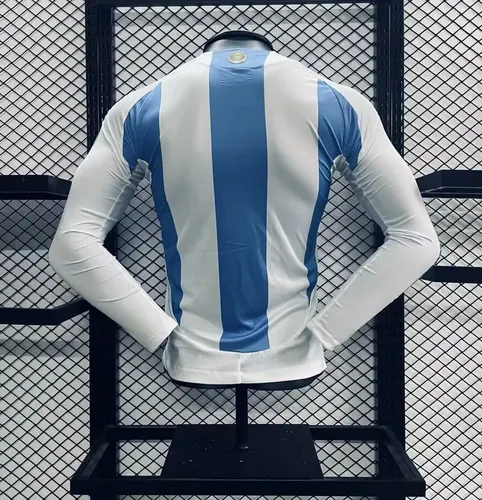 2024-2025 Versão Jogador Argentina Casa Manga Longa Jersey — view 2