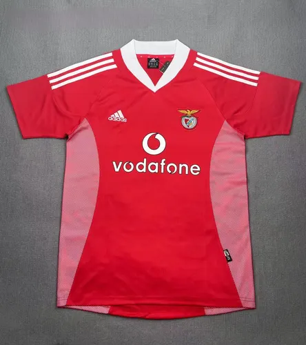 قميص كرة قدم ريترو Benfica المنزلي 2002-2003 جودة تايلاندية 