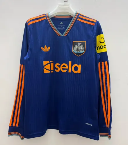 2025/2026 Long Sleeves Newcastle United Third Away Football Jersey 
