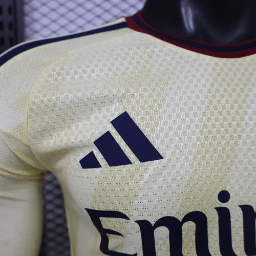 2026/2027 Manga Longa Versão Jogador Arsenal Terceiro Visitante Camisa de Futebol   — view 4