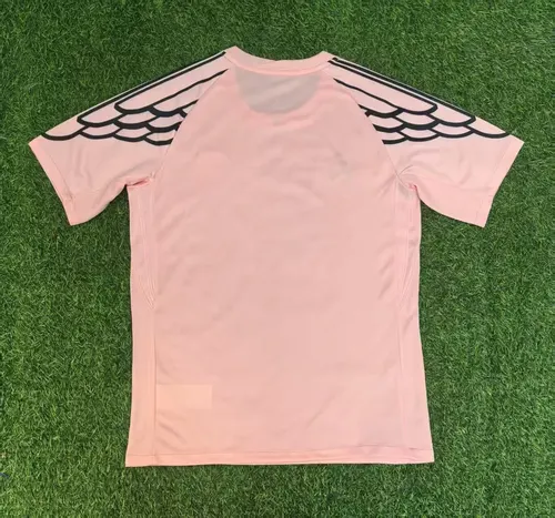 2025/2026 PSG Paris Saint-Germain Viertauswärts Pink Fußballtrikot  — view 2