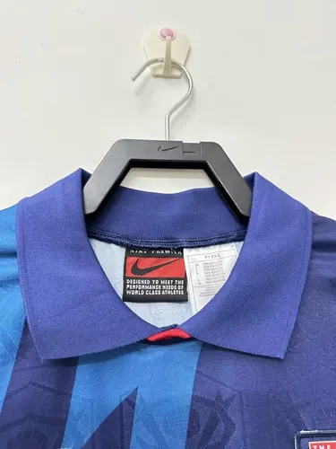 Camisa de Futebol Retro 1995-1996 Manga Longa Arsenal Visitante  — view 3
