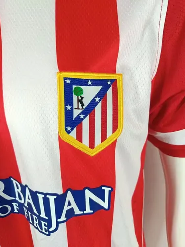 Camiseta de Fútbol Retro Local Atletico Madrid 2013-2014  — view 7