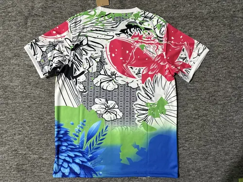 2025/2026 Brazil Parrot blue and red Football Shirt  — view 2