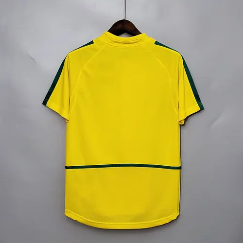 Camiseta de Fútbol Local Retro de Brasil 2002 — view 2