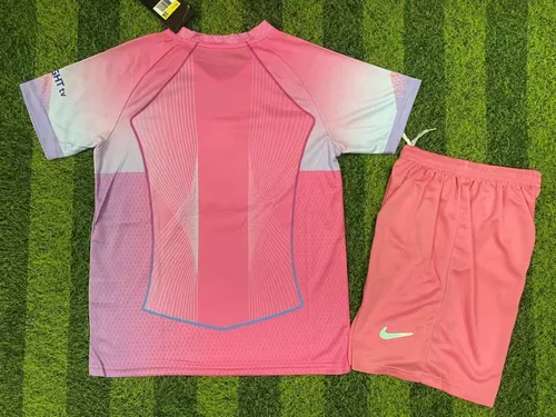 2025/2026 Barcelona Edición Especial Rosa Camiseta  Calidad Thai Talla Infantil — view 2