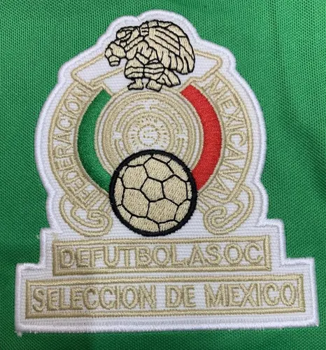 1986 Retro Mexiko Heim Fußballtrikot  — view 5