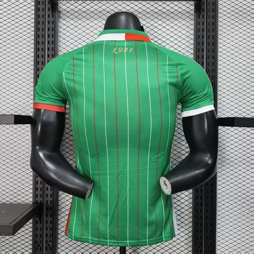 2025/2026 Versión Jugador Camiseta de Fútbol Edición Especial Palestina Verde Calidad Thai — view 2