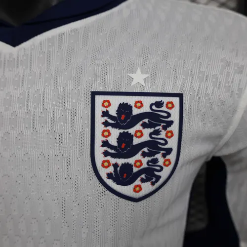 2024 Spielerversion Langarm England Heim Fußballtrikot — view 6