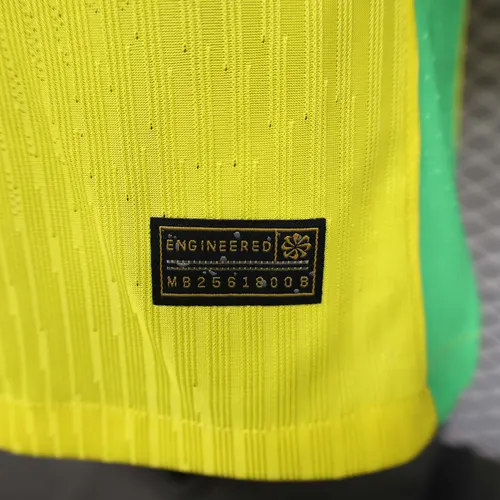 2025 Spielerversion Brasilien Heim Fußballtrikot — view 10