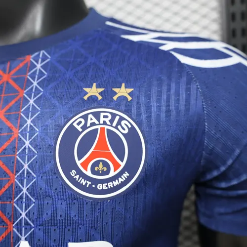 2025/2026 Player Version Psg Paris Saint-Germain Home Champion Edition Football Jersey   — view 5